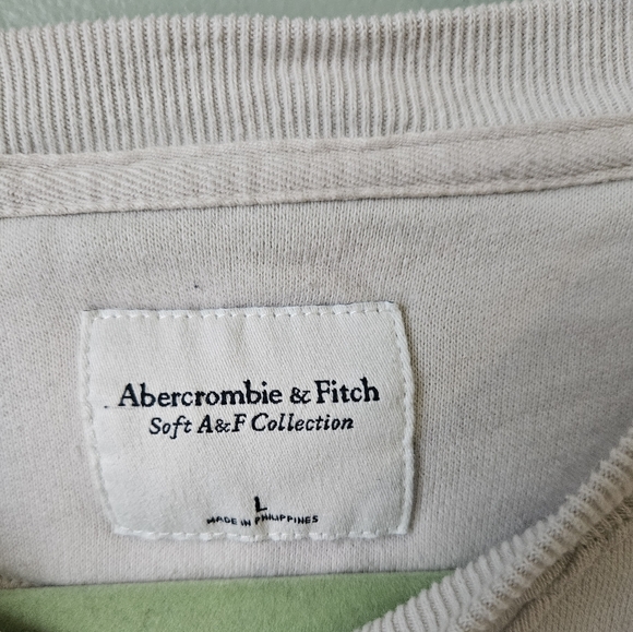 Abercrombie & Fitch crew neck Sweatshirt size large - Picture 4 of 8